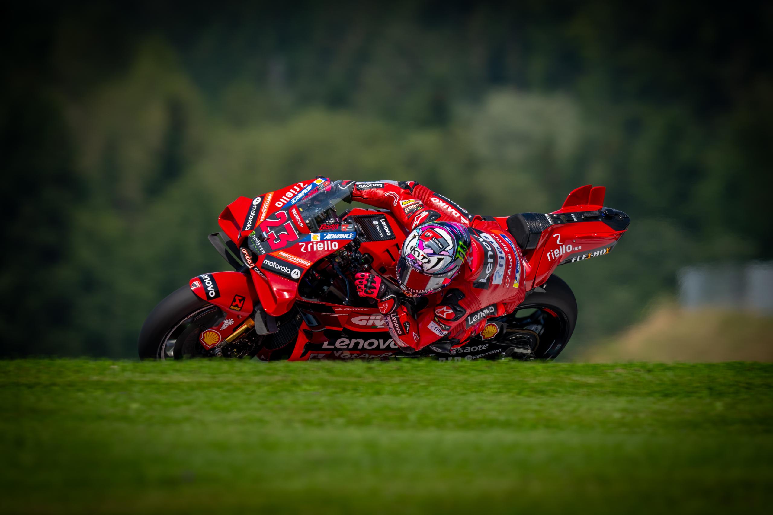 Enea Bastianini Zondagochtend Het Snelst Tijdens Oostenrijkse Warm Up