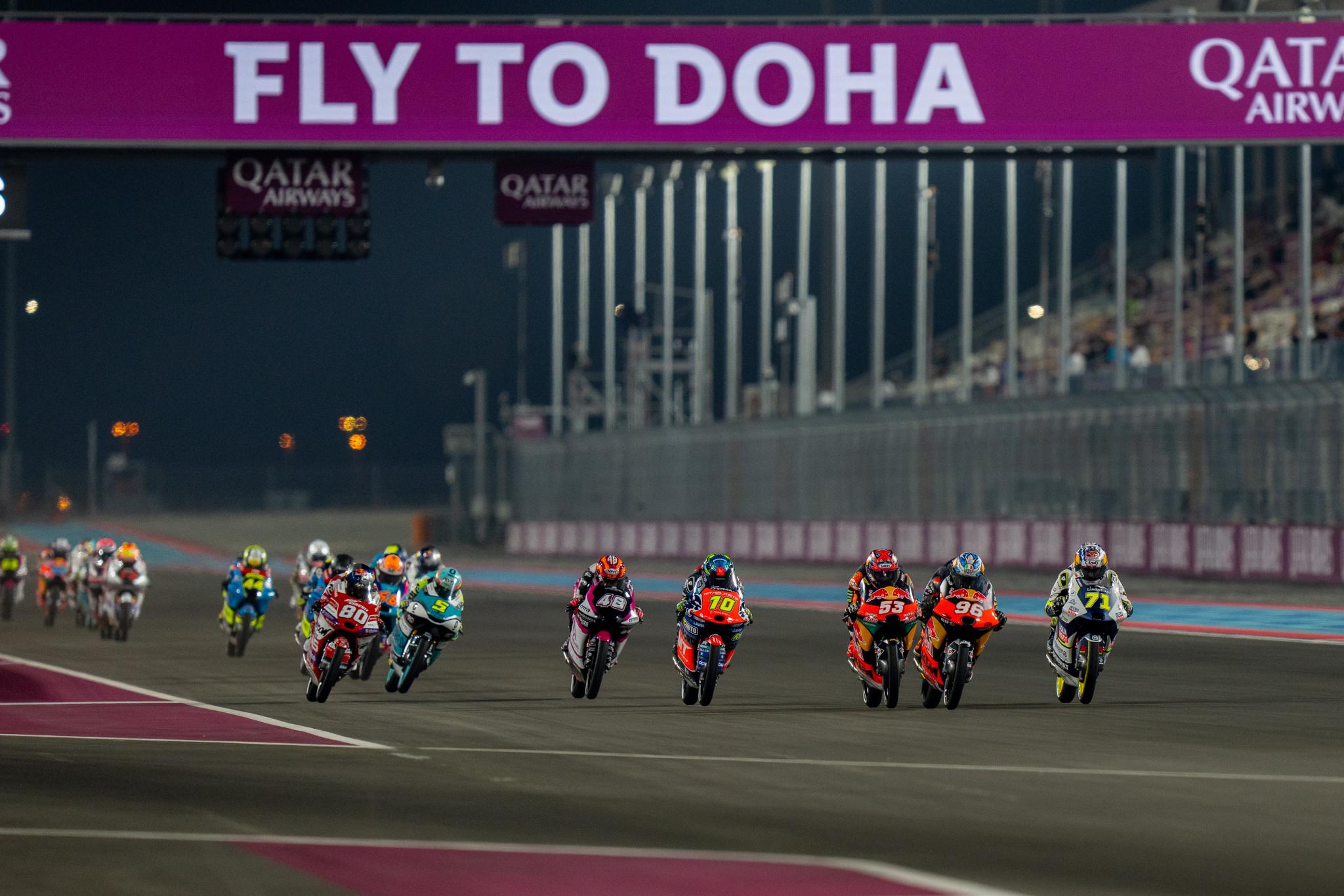 Qatar Airways Grand Prix Of Qatar Hoogtepunten Moto3 En Moto2 Race Video