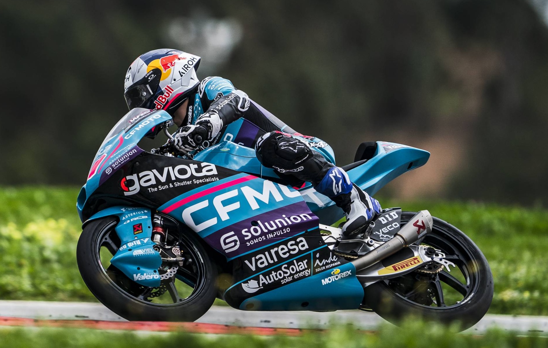 Alonso het snelst tijdens eerste Moto3 testdag in Portimão Veijer negende