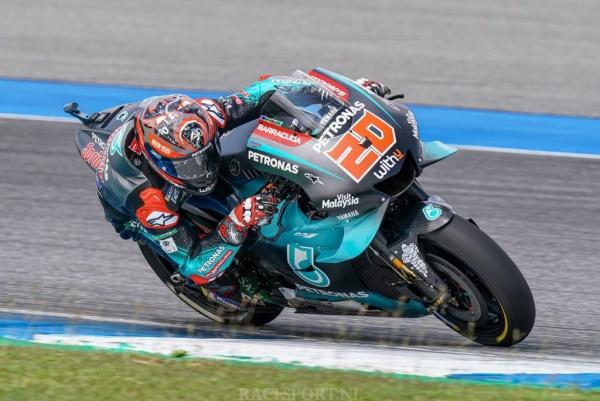 Quartararo pakt MotoGP pole in Thailand voor Viñales en ...