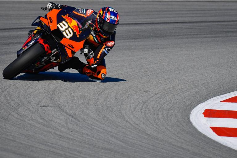 Brad Binder (P3): 'Heel lastig om banden hier op ...