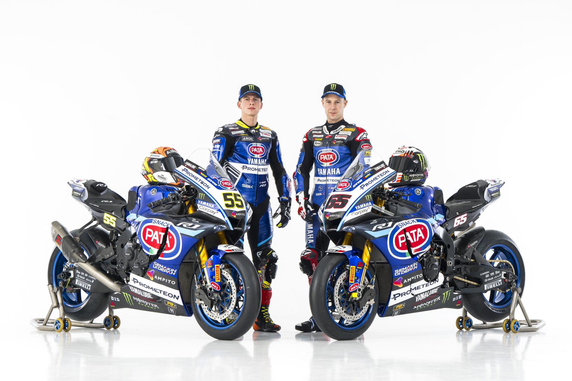 Pata Prometeon Yamaha WorldSBK Official Team: De 2024 Livery