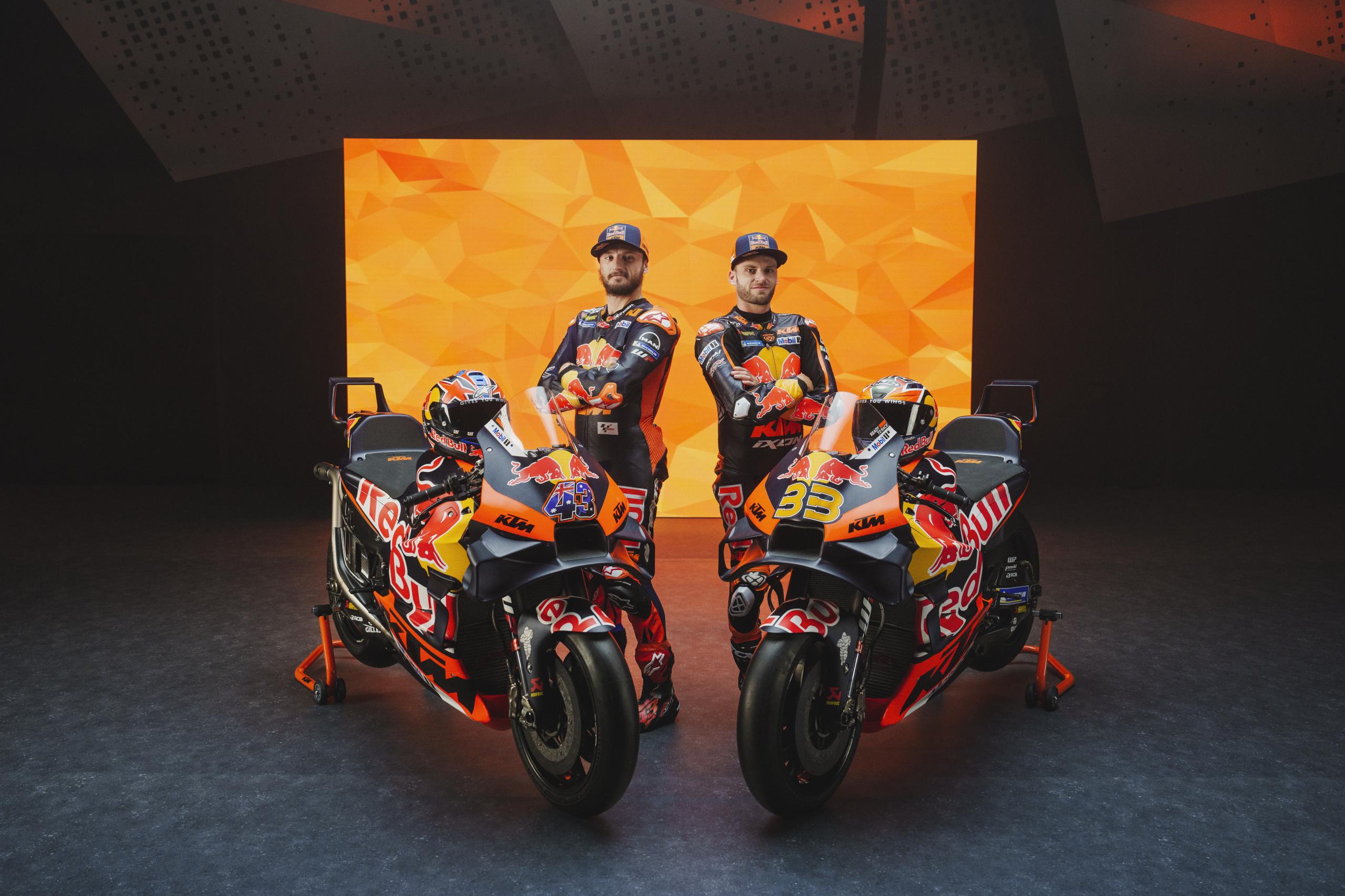 Binder en Miller onthullen hun 2024 Red Bull KTM Factory Racing machines